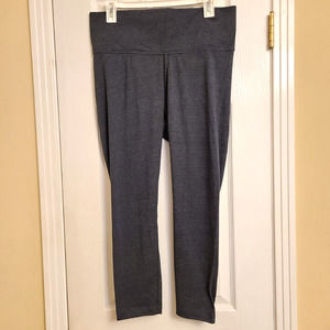 NWT Old Navy Extra High-Waisted 7/8-Length Leggings Pull On Heather Gray Size L